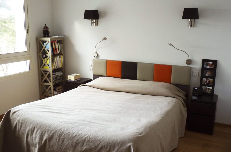 Cabecero de cama moderno de colores