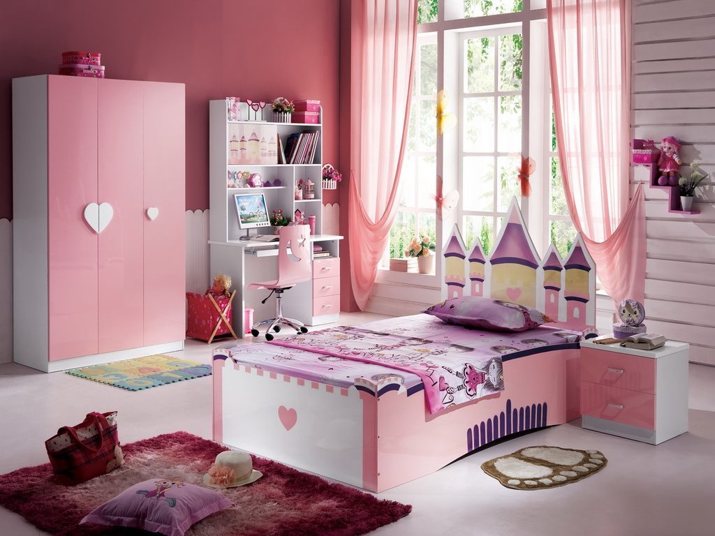 Habitación infantil de princesas