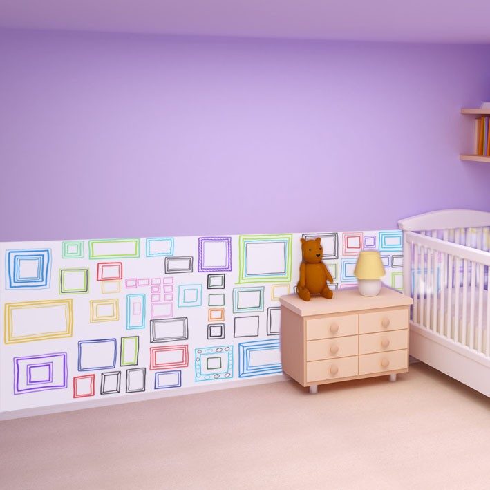 Papel pintado para dormitorios infantiles
